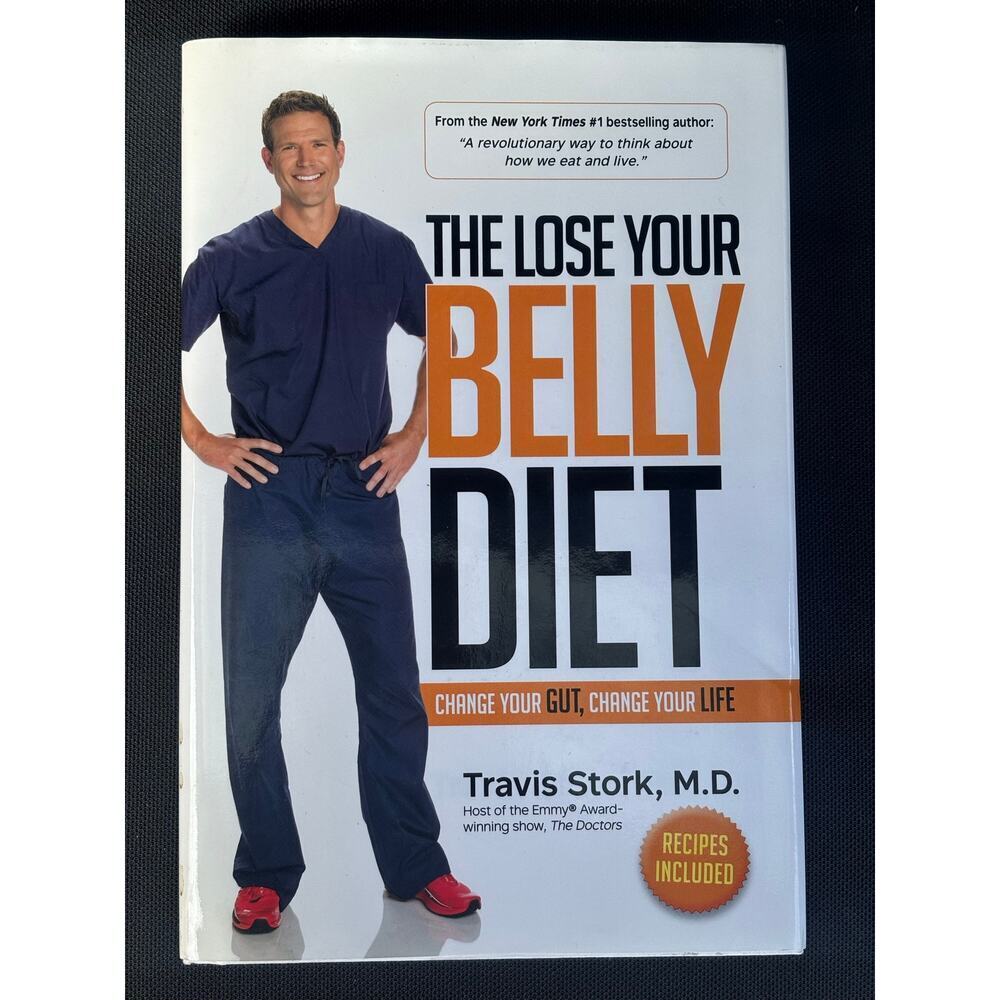 Lose Your Belly Diet Travis Stork Hardcover Health Gut Diet Book Recipes